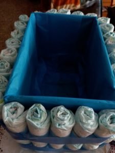 regalo con pañales